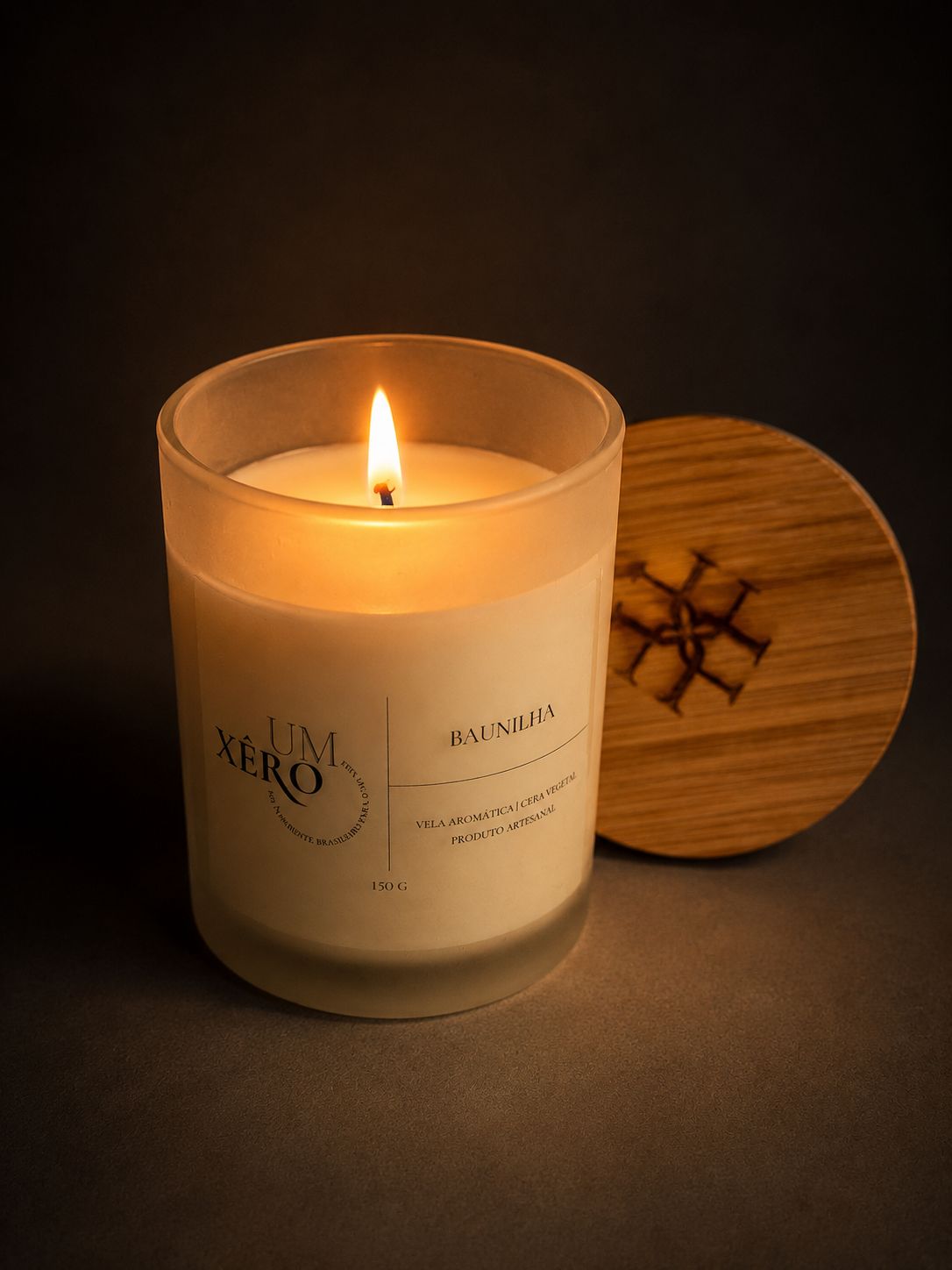 Vela Aromática Baunilha 150g